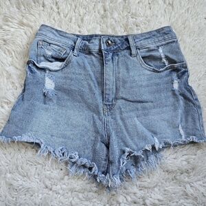 Rewash Denim Distressed Shorts